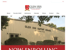 Tablet Screenshot of gibschool.com